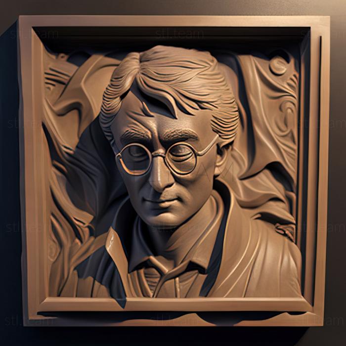 3D model Harry Potter J K Rowling 1997 2007 (STL)